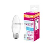 Лампа светодиодная LED-СВЕЧА 6,5W B60 4000K E27 220V Osram