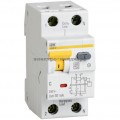 Дифференциальный автоматический выключатель АВДТ-32 1P+N 25А 30мА  MAD22-5-025-C-30 IEK