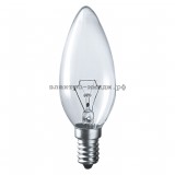 Лампа Свеча 60W E14 прозрачная