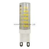 Лампа светодиодная LED-JCD 9W 3000K G9 220V Jazzway