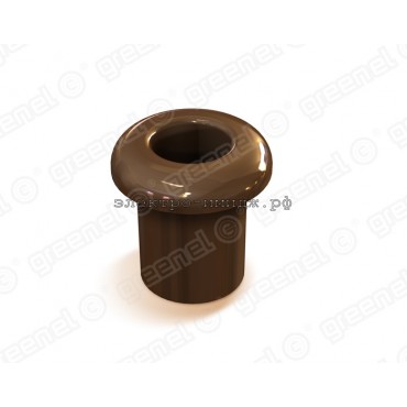 Втулка межстенная фарфоровая GE70010-04 коричневый