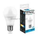 Лампа светодиодная LED-A 15W LB-94 6400K E27 220V Feron