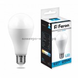 Лампа светодиодная LED-A 25W LB-100 6400К E27 220V Feron