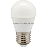 Лампа светодиодная LED-ШАР 7W LB-95 6400К E27 220V Feron