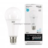Лампа светодиодная LED-A 25W 4100K E27 220V Gauss elementary