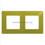 Рамка 672542 2-я Legrand Etika зеленый папоротник