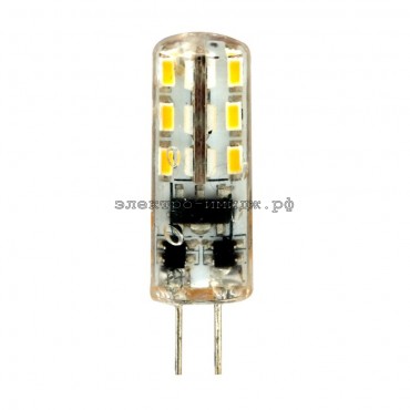 Лампа светодиодная LED-JC LB-422 3W 4000K G4 12V Feron