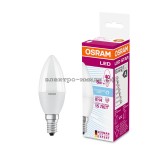 Лампа светодиодная LED-СВЕЧА 5,7W B40 4000K E14 220V Osram