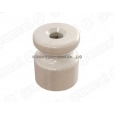 Изолятор керамический  GE70021-01 для наружного монтажа белый