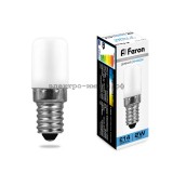Лампа светодиодная LED-T26 2W 6400K E14 220V LB10 Feron