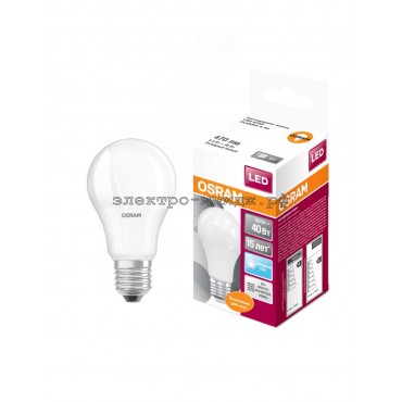 Лампа светодиодная LED-A CLA40 5,5W 6500K E27 220V Osram